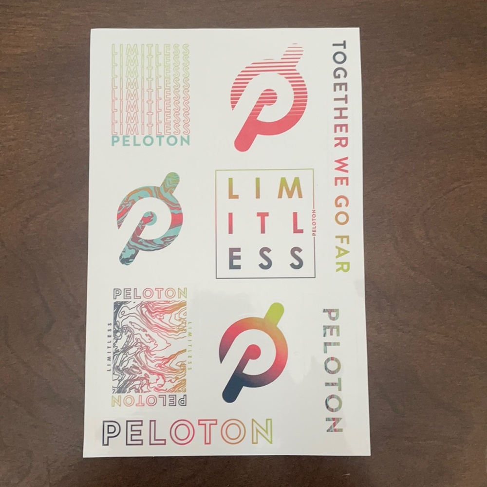 Peloton Stickers